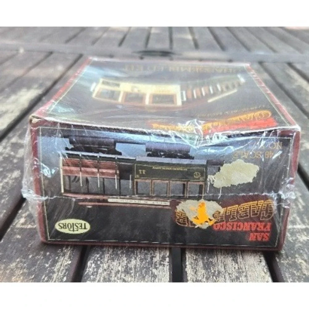 Vintage Testors San Francisco Cable Car 1/48 Scale Model Kit No. 517 Sealed